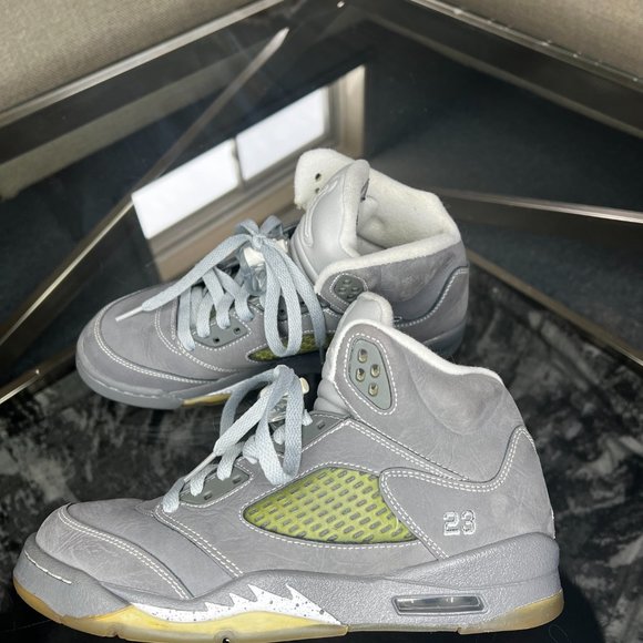 Jordan 2011 Wolf Grey 5s Size 6.5 - Picture 2 of 10